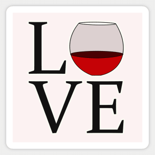 Love Wine Sticker